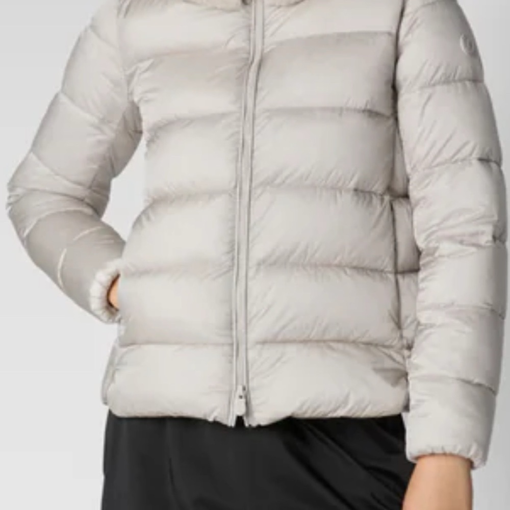 Save the Duck Women's Gray Puffer Jacket